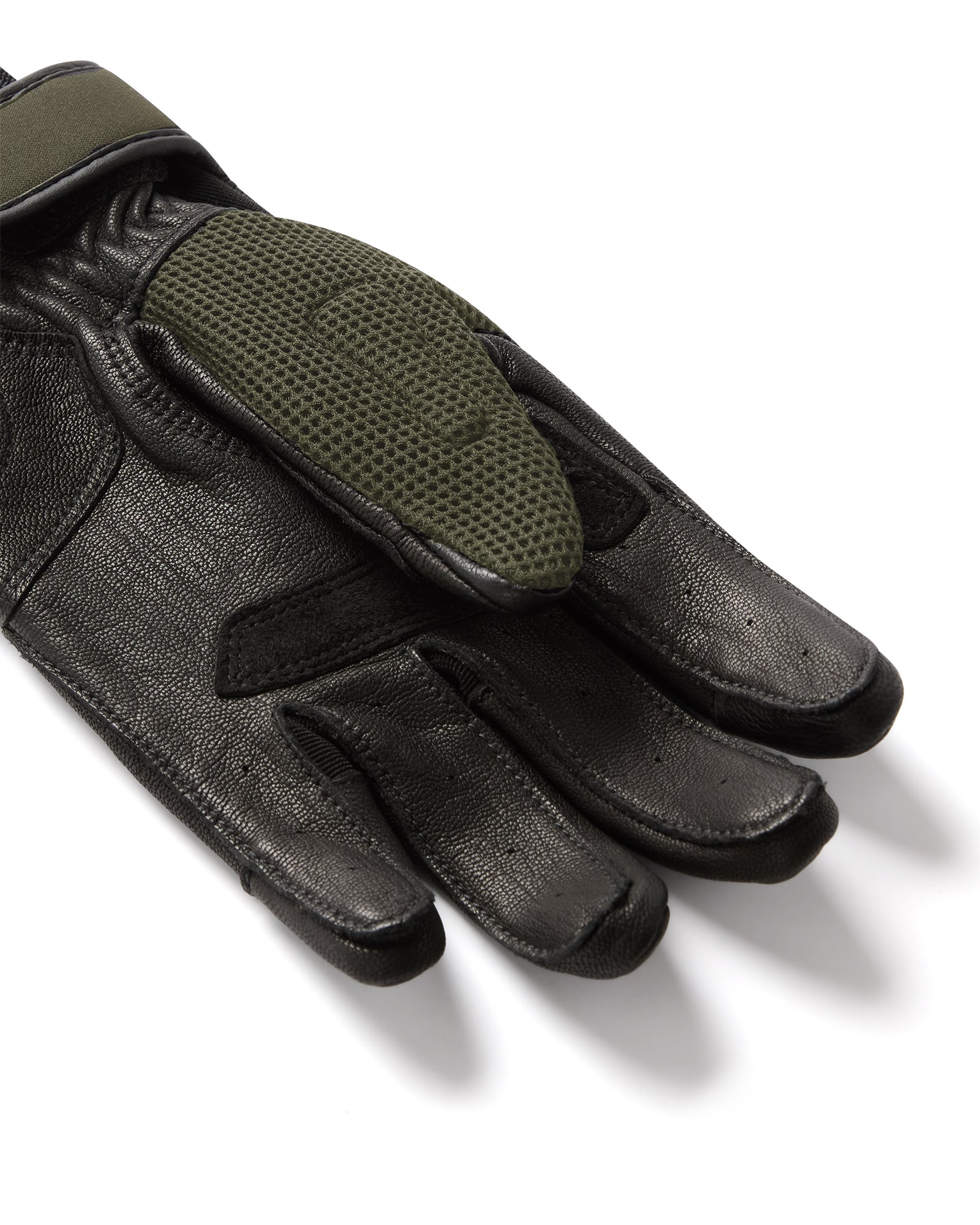 Belstaff Twyford Men's Textile Motorcycle Glove - Olive - Salt Flats Clothing