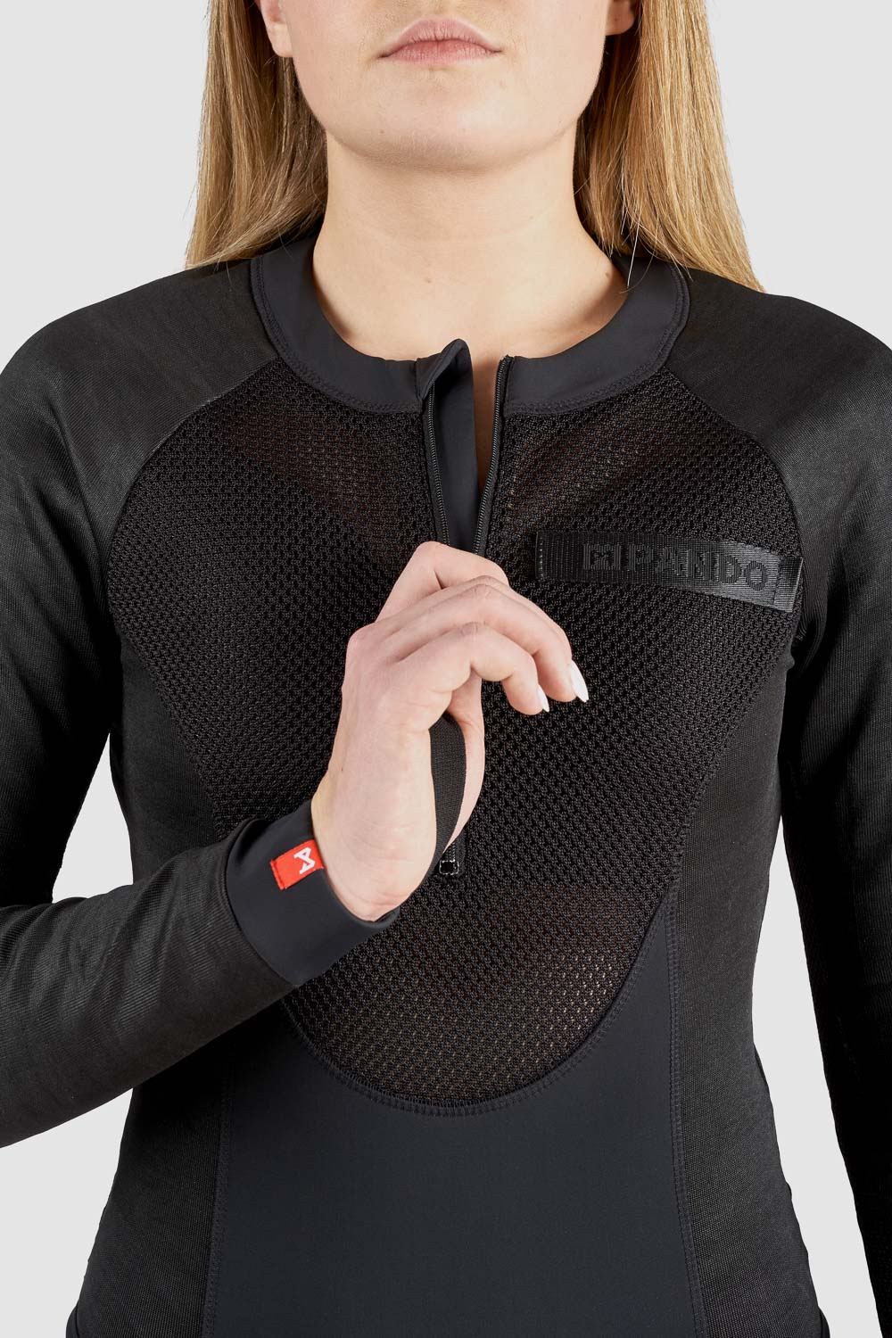 Pando Moto Bia AAA Ladies Protective Body - Black - Salt Flats Clothing