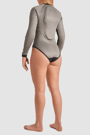 Pando Moto Bia AAA Ladies Protective Body - Grey - Salt Flats Clothing