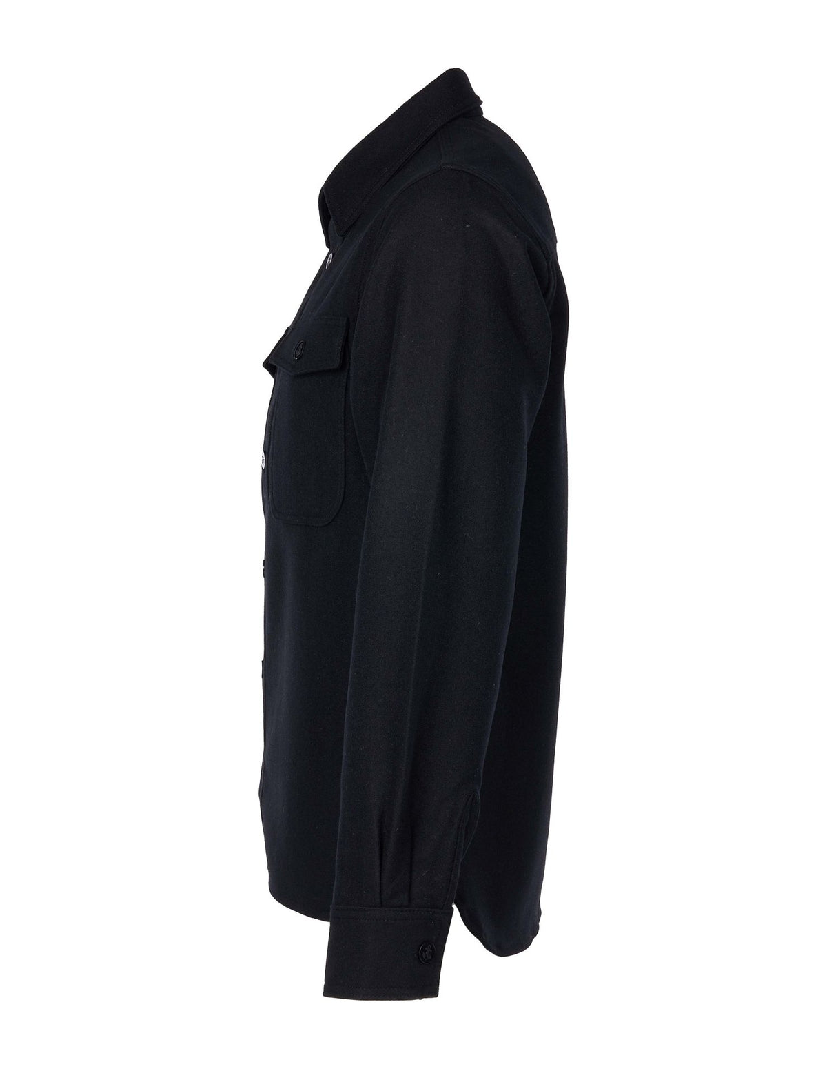 Pike Brothers 1943 CPO Shirt - Black Wool - Salt Flats Clothing