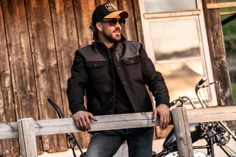 Rokker Bozeman Riding Shirt - Black - Salt Flats Clothing
