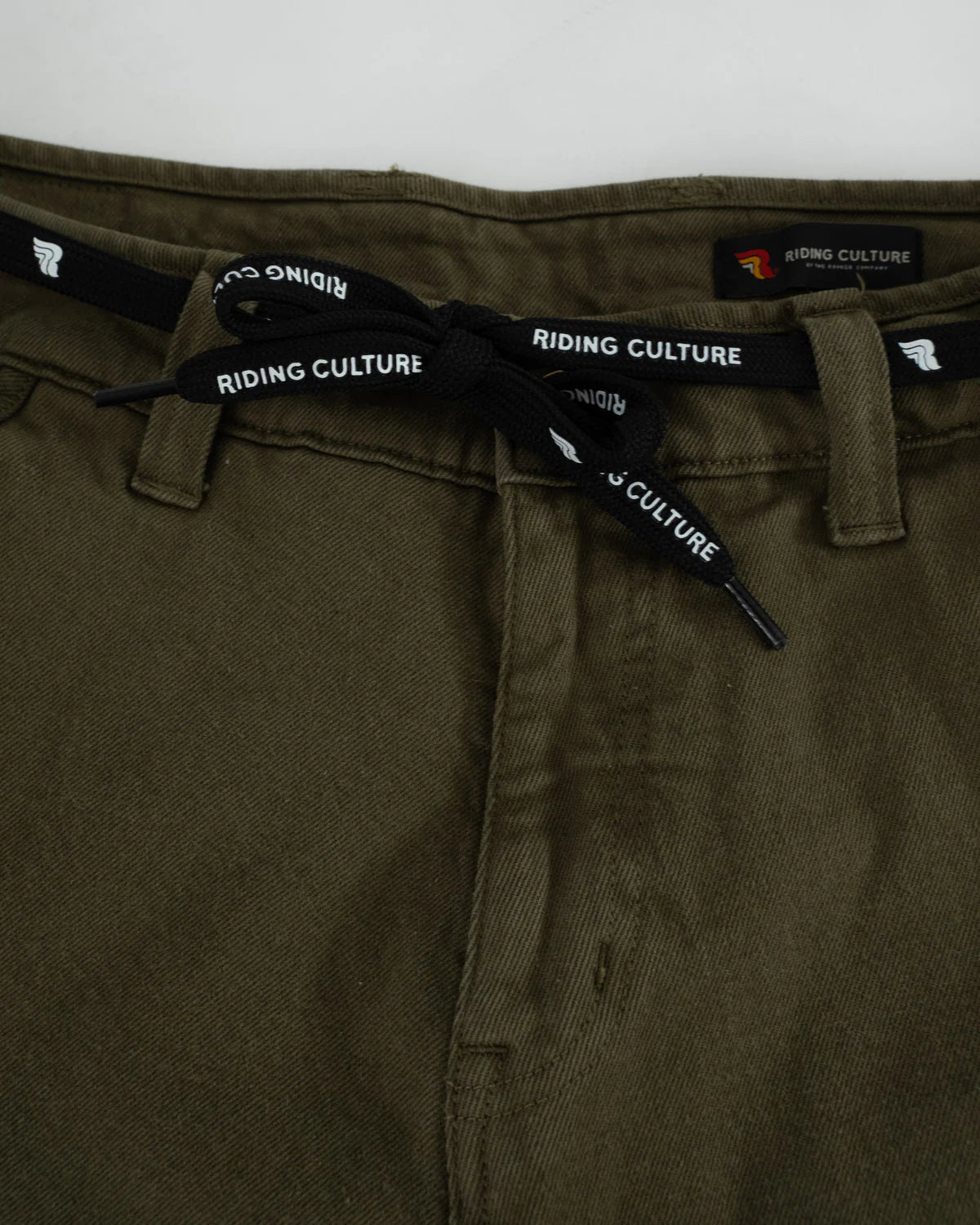 Riding Culture Men's Cargo Motorcycle Trousers - Olive - Salt Flats Clothing