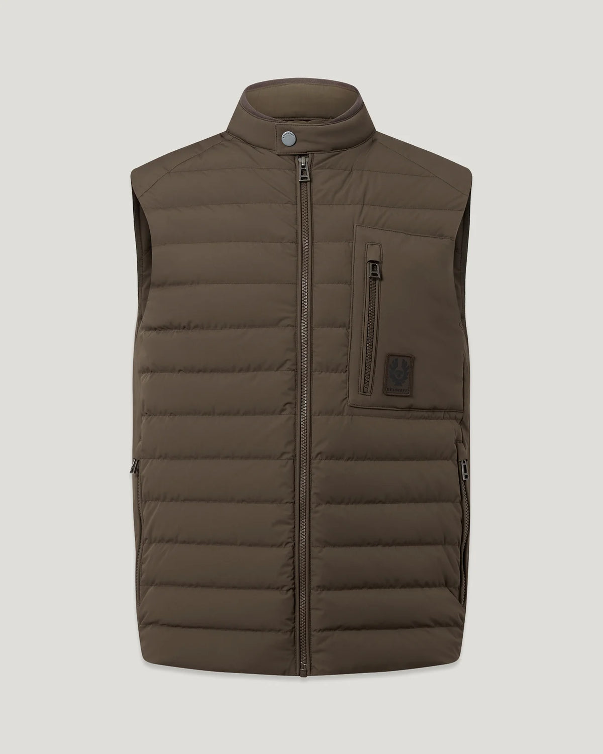 Belstaff Chassis Gilet - Army Olive - Salt Flats Clothing
