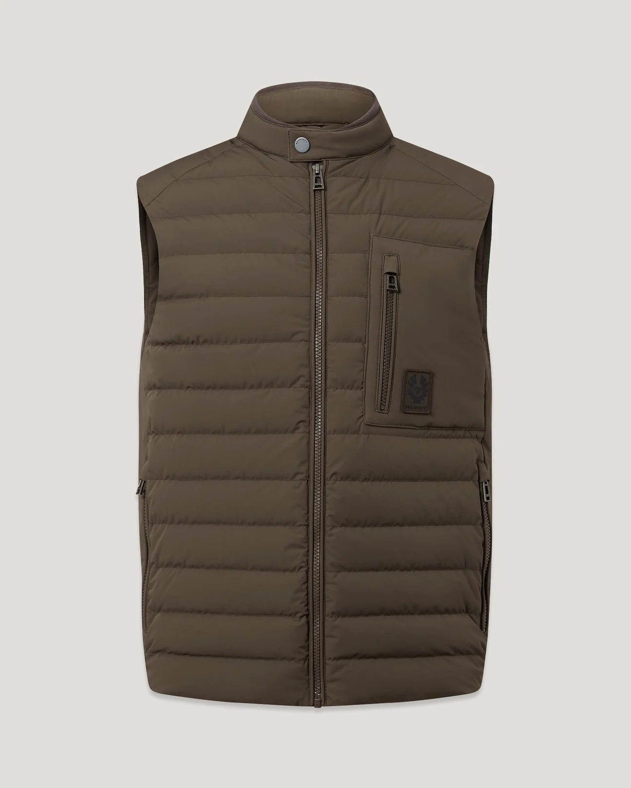 Belstaff Chassis Gilet - Army Olive - Salt Flats Clothing