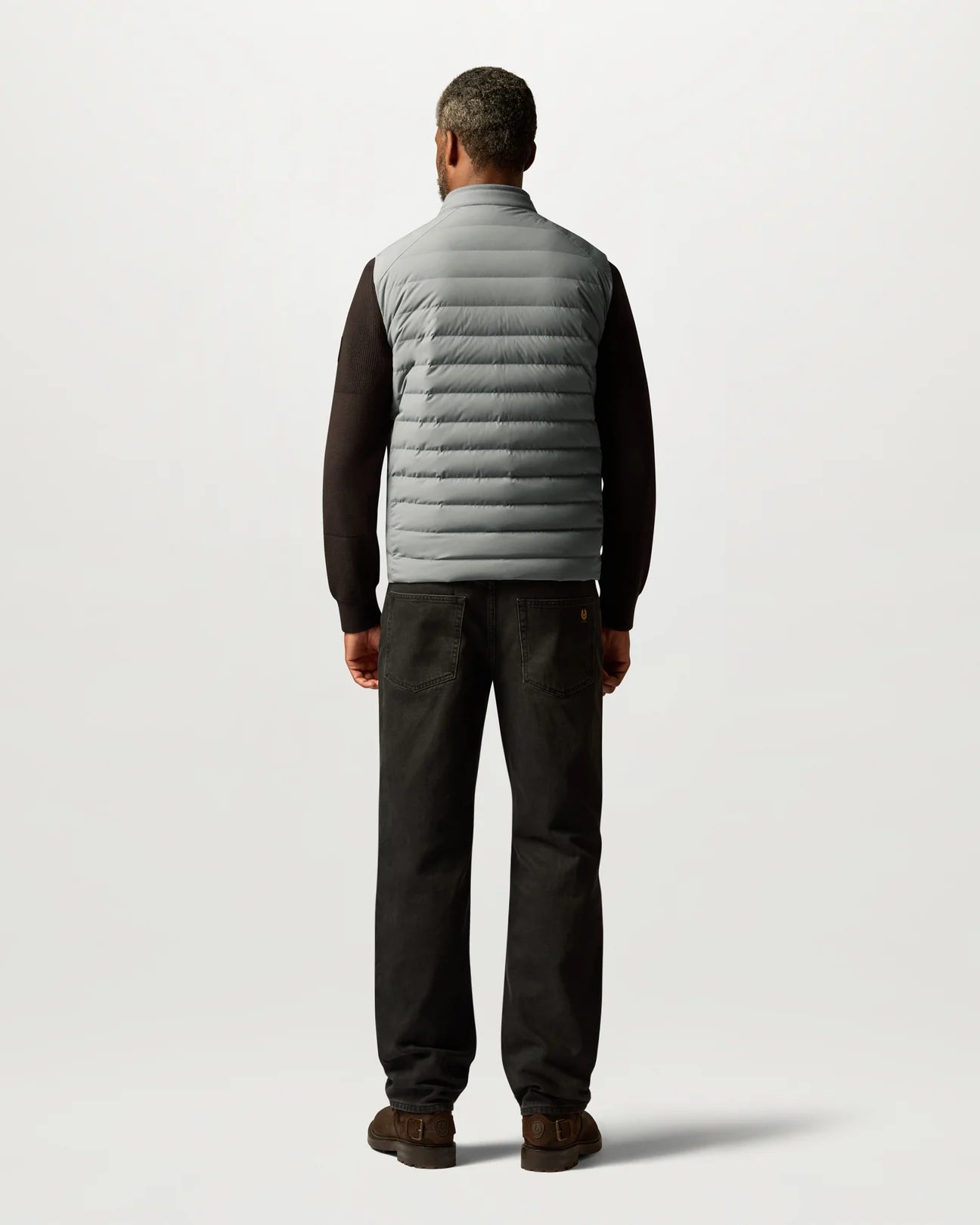 Belstaff Chassis Gilet - Atlantic Grey - Salt Flats Clothing