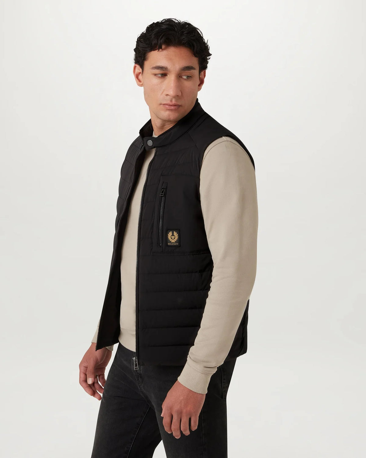Belstaff Chassis Gilet - Black - Salt Flats Clothing