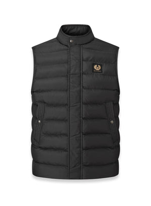 Belstaff Climate Vest Black - Salt Flats Clothing