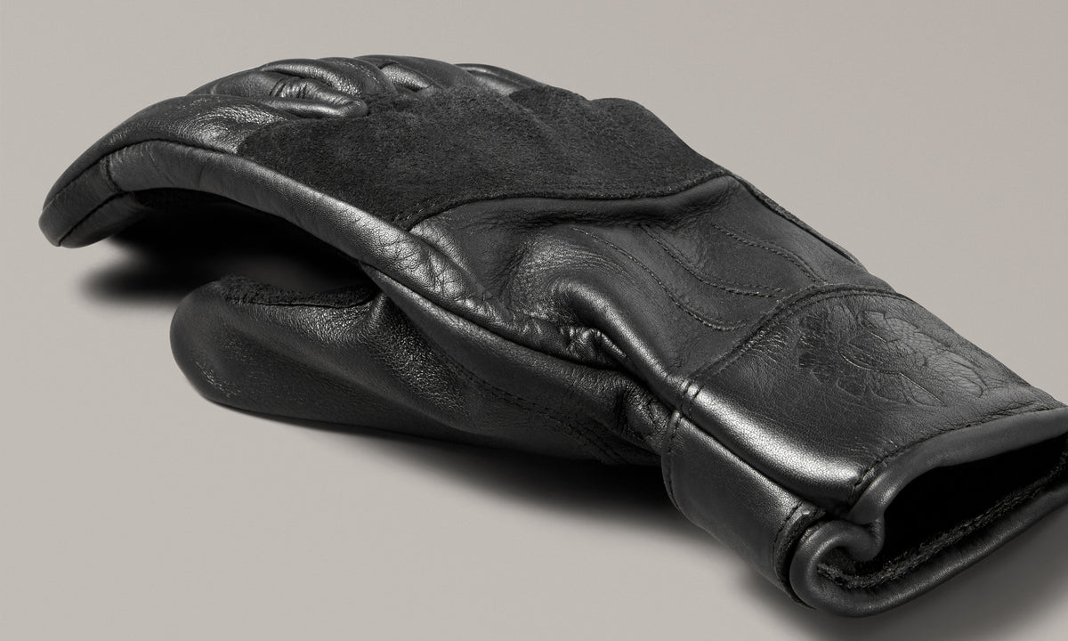 Belstaff Clinch Glove Black - Salt Flats Clothing