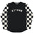 Kytone Checker Raglan T'Shirt - Salt Flats Clothing