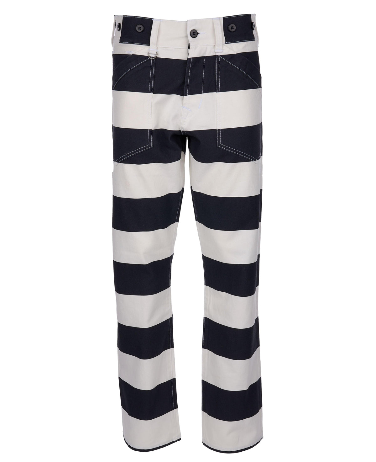 Pike Brothers 1936 Chopper Trousers Alcatraz - White - Salt Flats Clothing