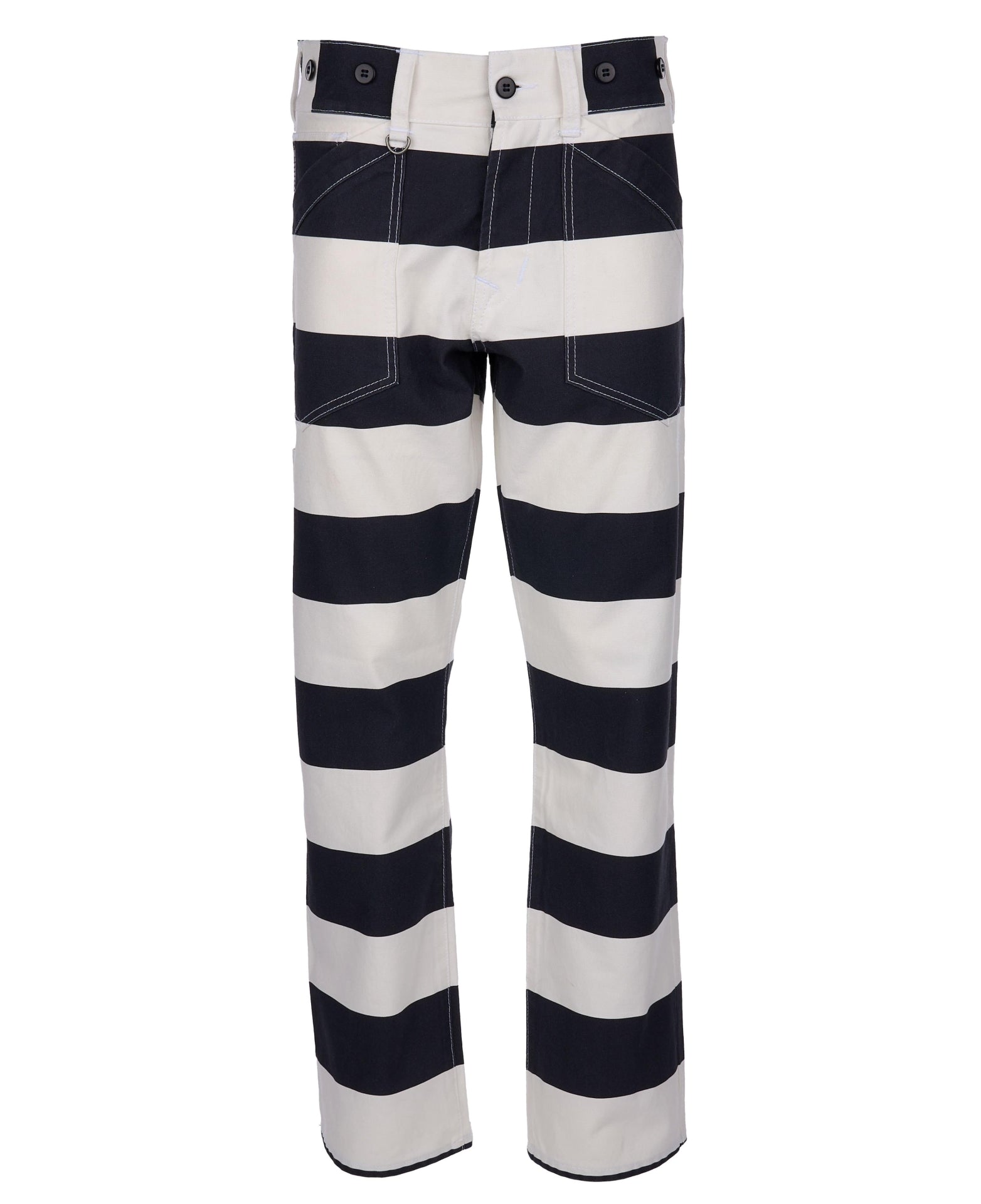 Pike Brothers 1936 Chopper Trousers Alcatraz - White - Salt Flats Clothing