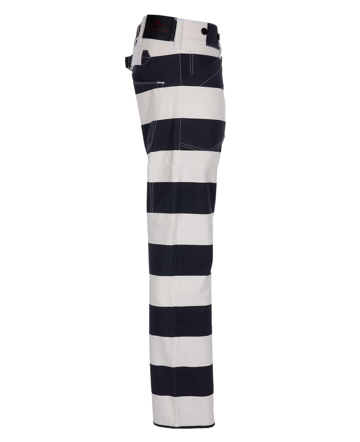 Pike Brothers 1936 Chopper Trousers Alcatraz - White - Salt Flats Clothing