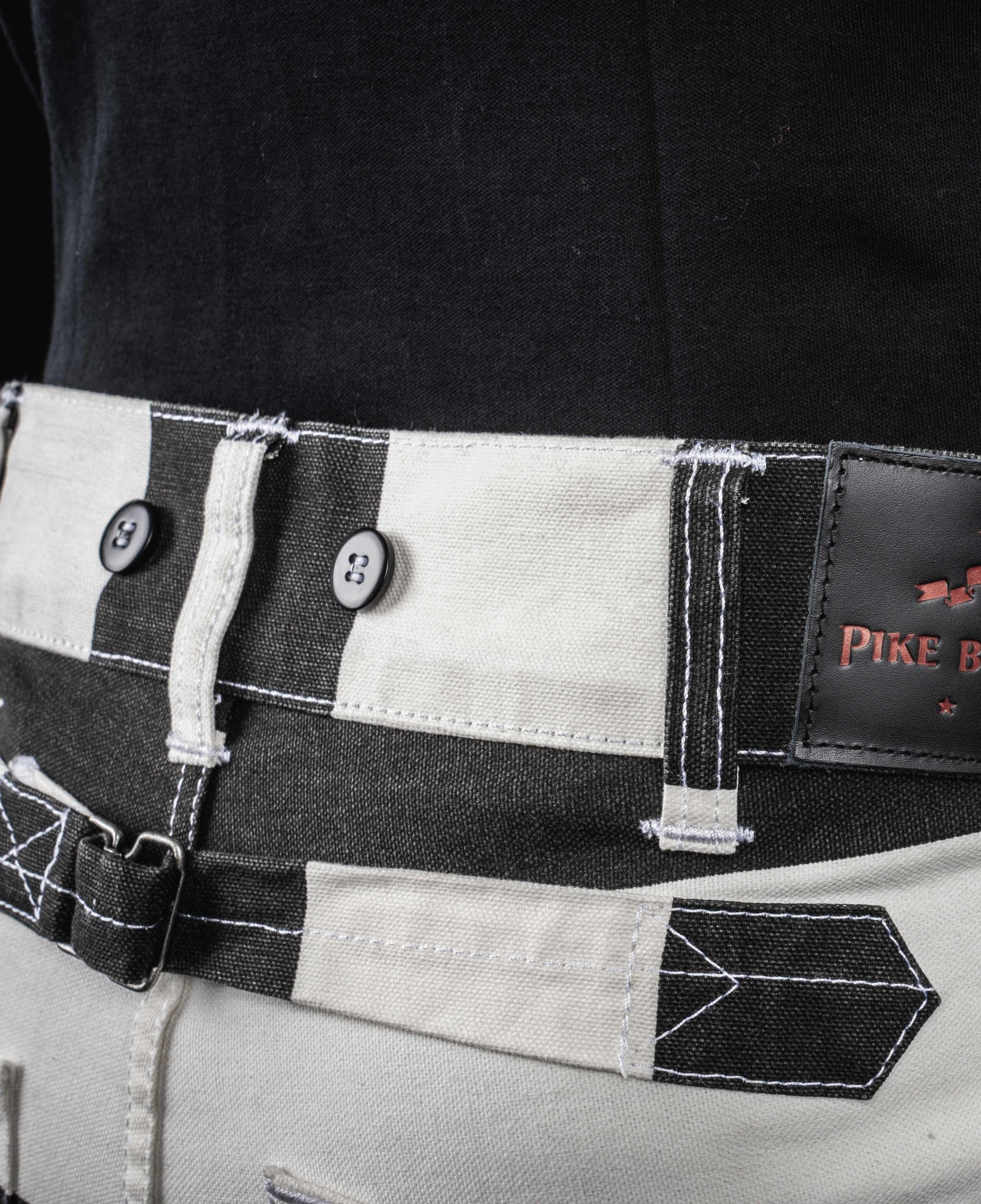 Pike Brothers 1936 Chopper Trousers Alcatraz - White - Salt Flats Clothing