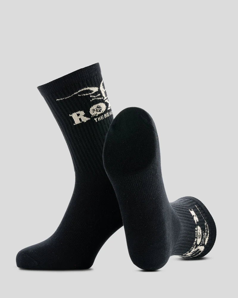 Rokker Classic 1 LT Socks - Anthracite/Black - Salt Flats Clothing