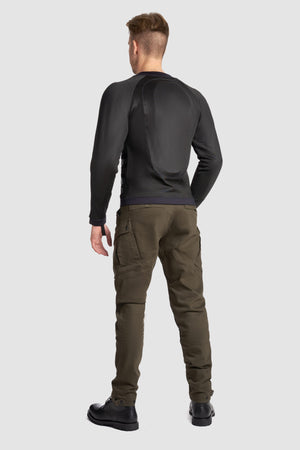 Pando Moto Commando UH Men's  Protetive Under Shirt - Black - Salt Flats Clothing