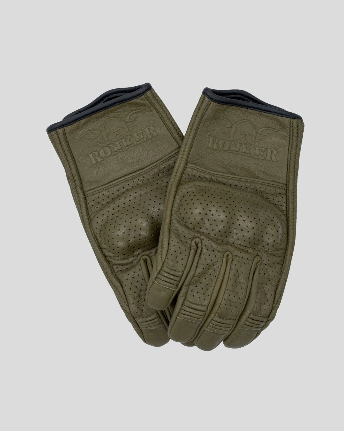 Rokker Glove Tucson Perforated - Olive