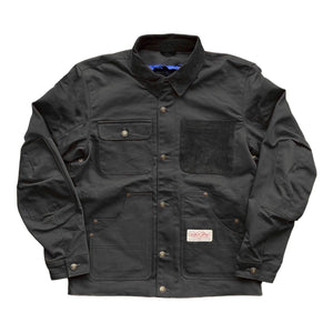 Age of Glory Craftsman Black Cotton Jacket - Salt Flats Clothing