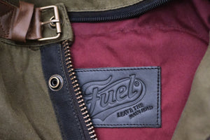 Fuel Motorcycles Division 2.0 Jacket - Green - Salt Flats Clothing