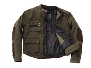 Fuel Motorcycles Division 2.0 Jacket - Green - Salt Flats Clothing