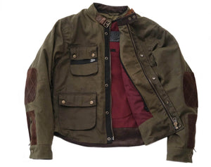 Fuel Motorcycles Division 2.0 Jacket - Green - Salt Flats Clothing