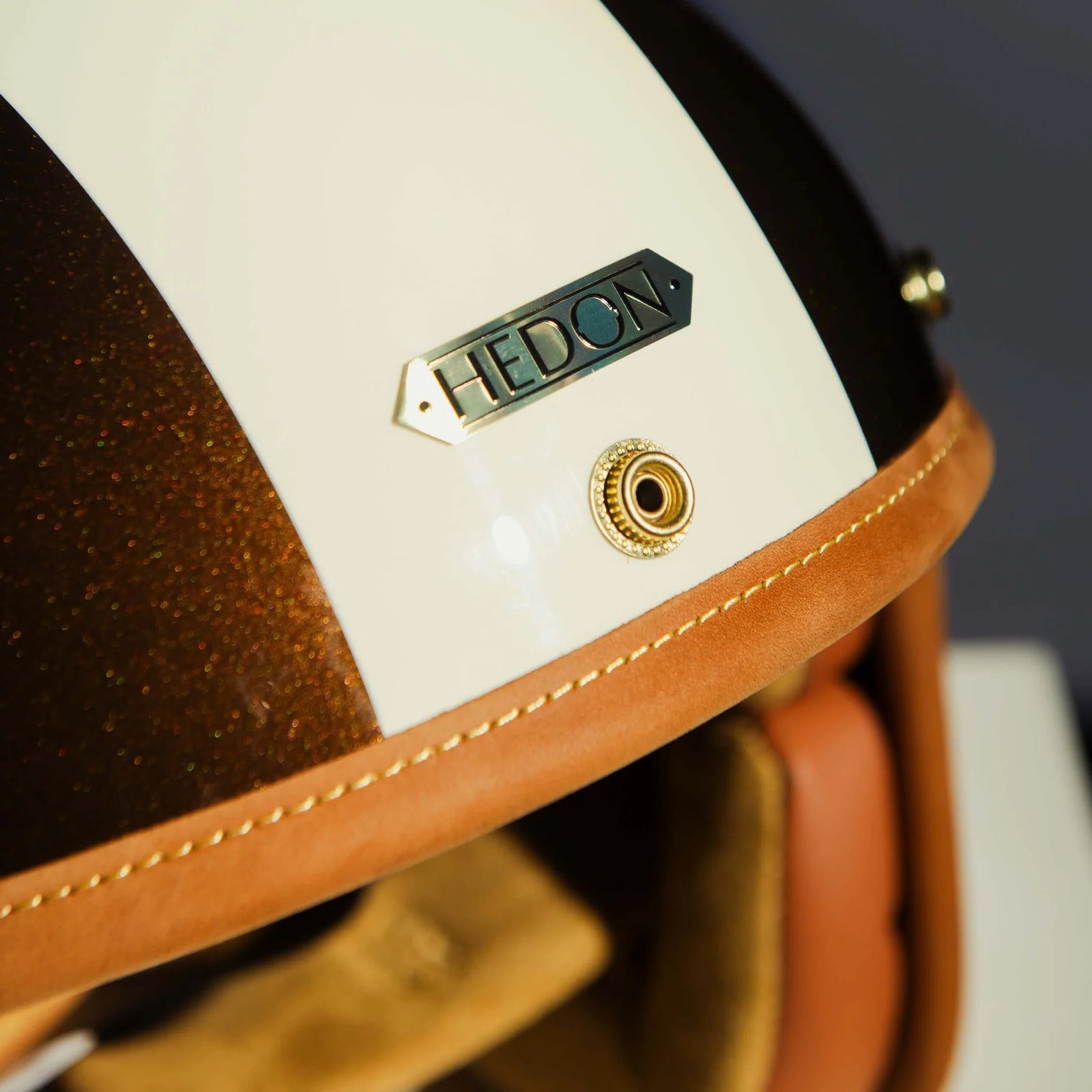 Hedon Hedonist ECE 06 Open Face Motorcycle Helmet - Eastwood - Salt Flats Clothing