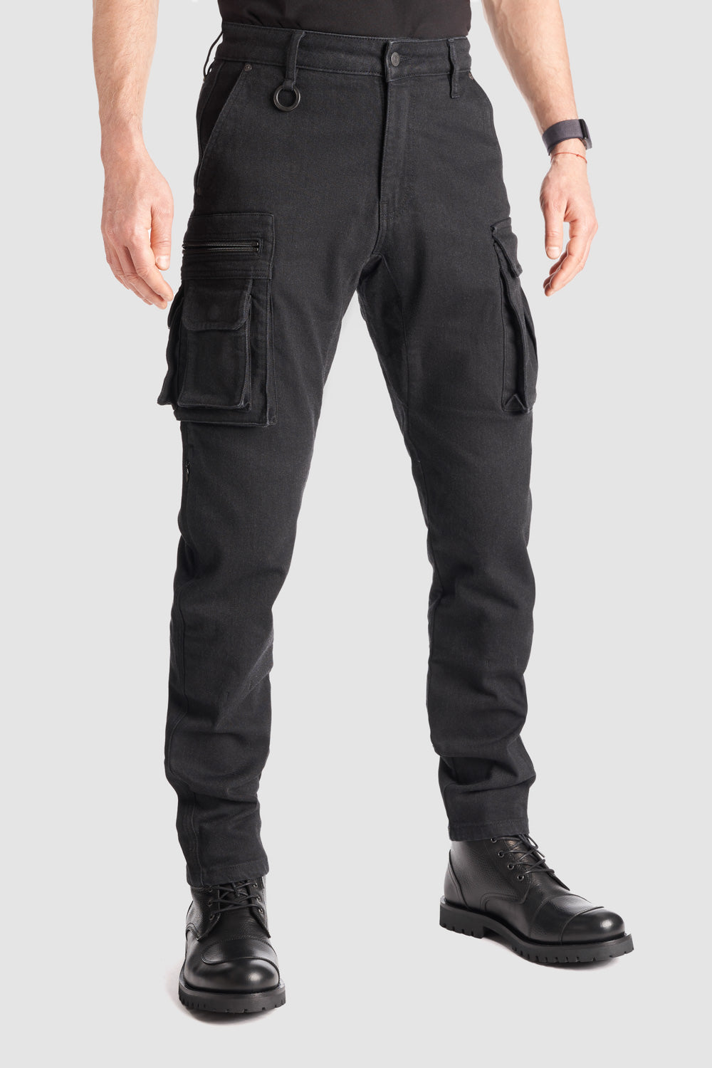 Pando Moto Desert Men's Cargo - Black - Salt Flats Clothing