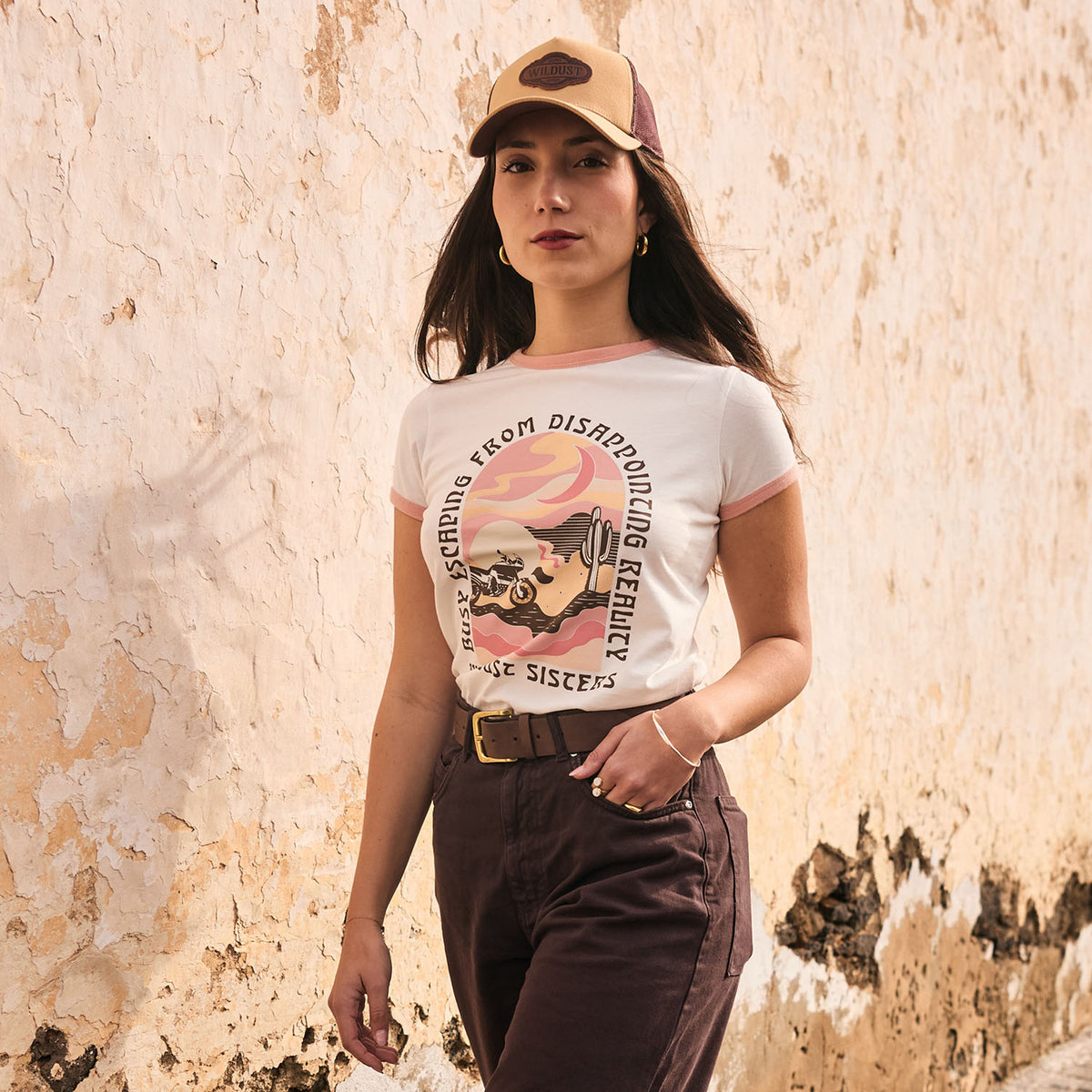 Wildust Sisters Desert Ride Ladies T'Shirt - Salt Flats Clothing