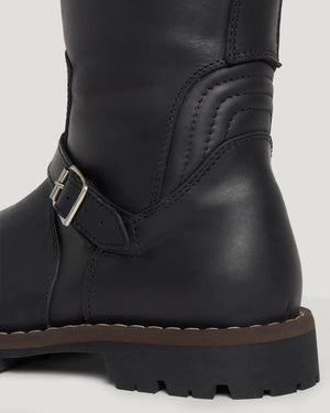 Belstaff Endurance Men's Motorcycle Boots - Black - Salt Flats Clothing