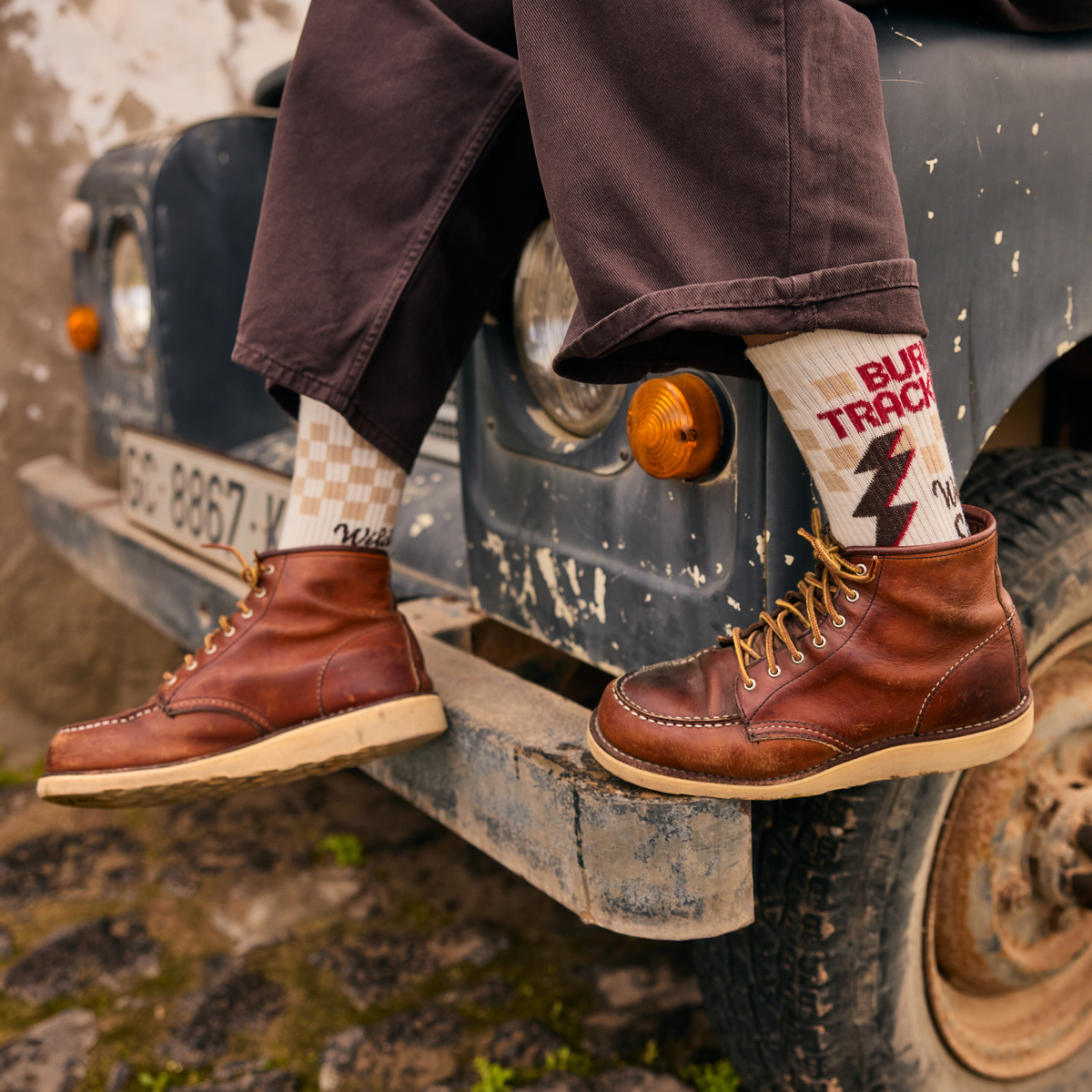 Wildust Sisters East Dust Socks - Salt Flats Clothing