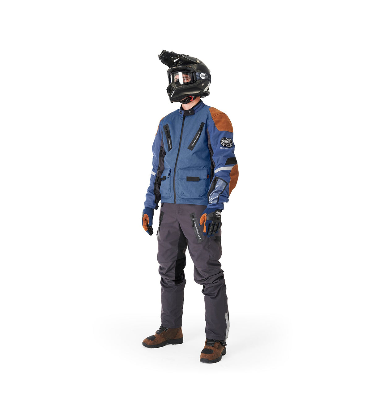 Fuel Motorcycles Astrail Jacket - Navy - Salt Flats Clothing