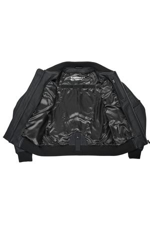 Pando Moto Falcon Aviator Men's Leather Jacket - Black - Salt Flats Clothing