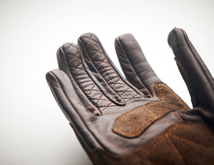 Fuel Motorcycles Rodeo Ladies Glove - Brown - Salt Flats Clothing