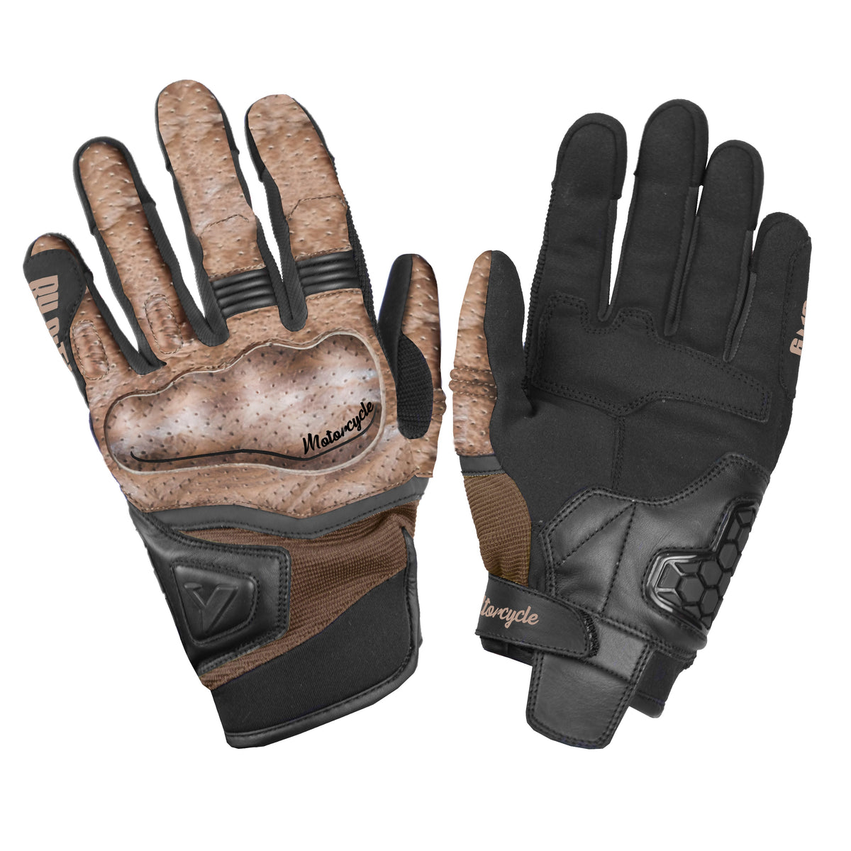 ByCity Tokio Men's Gloves Black Brown - Salt Flats Clothing