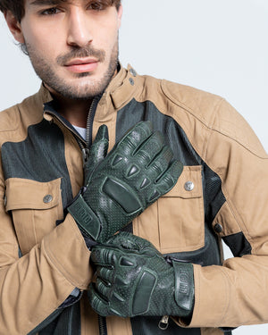 ByCity Pilot II Men's Gloves - Green - Salt Flats Clothing