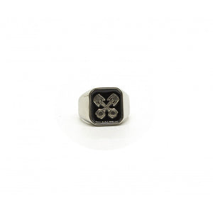 Black Pearl Creations Grand Piston Ring Square Ring