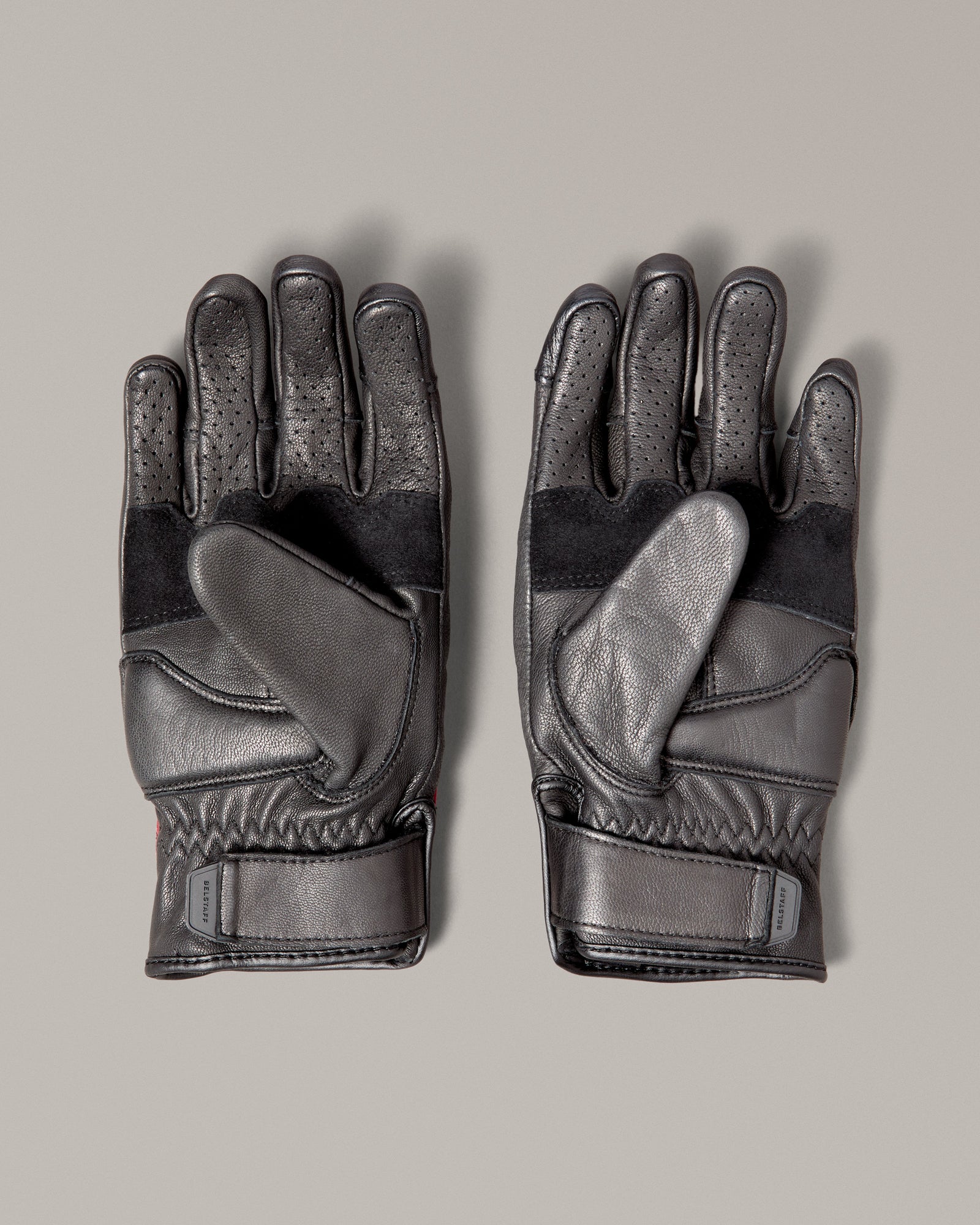 Belstaff Hampstead Men's Glove Black / Red - Salt Flats Clothing