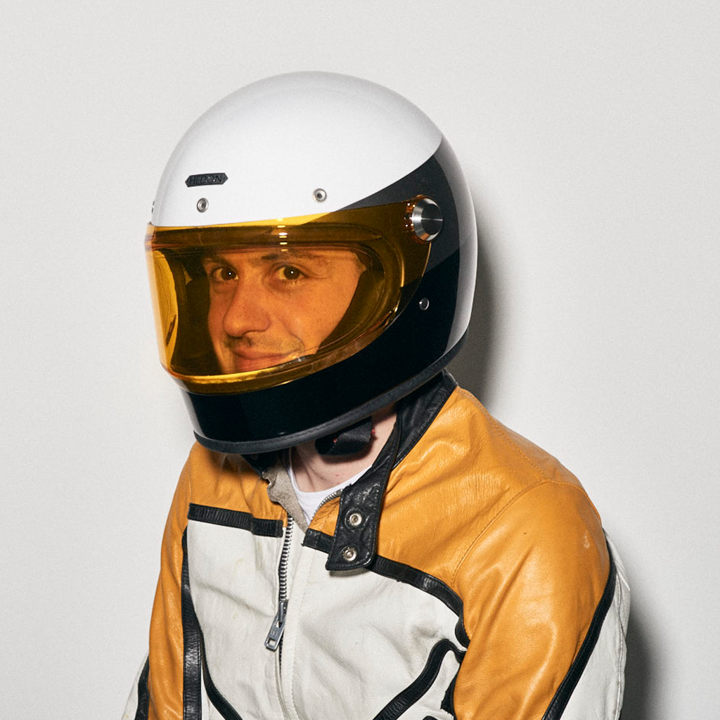 Hedon Heroine Visor 2.0 ECE 22.06 With Antifog Lens - Amber - Salt Flats Clothing