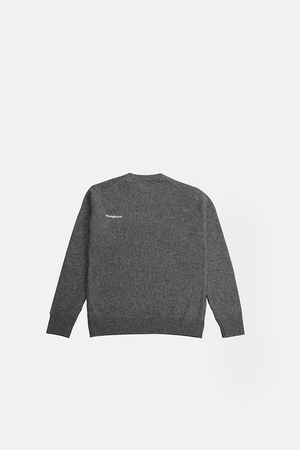 Hedon Wool Sweater - Grey - Salt Flats Clothing