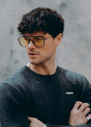 Hedon Wool Sweater - Grey - Salt Flats Clothing