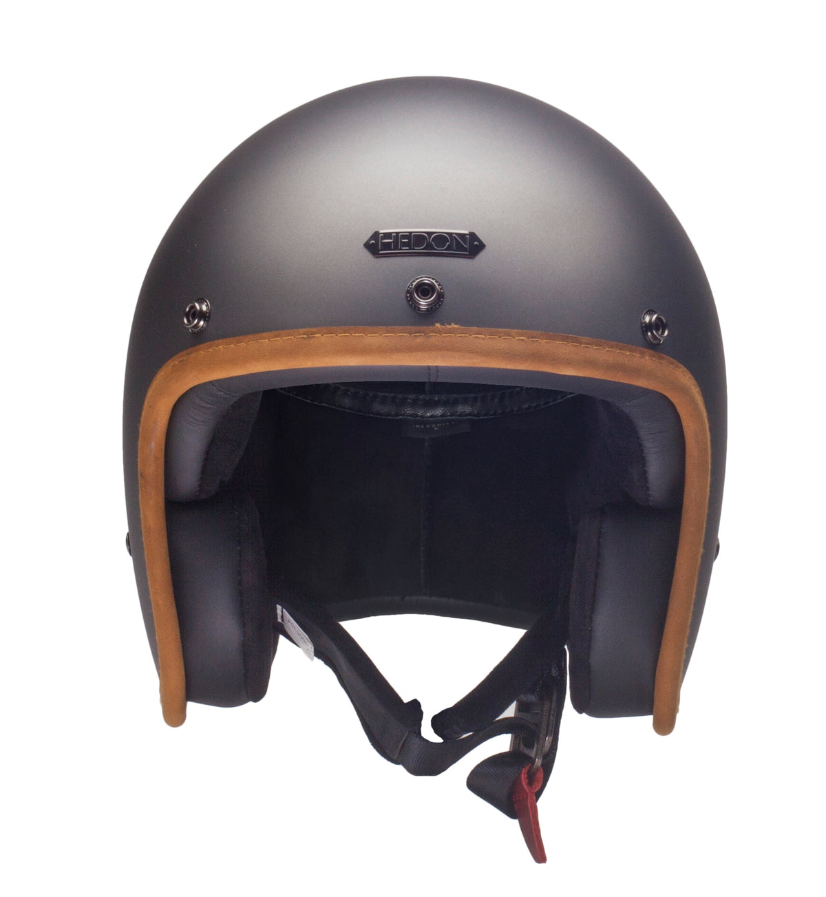 Hedon Hedonist ECE 06 Open Face Motorcycle Helmet - Ash - Salt Flats Clothing