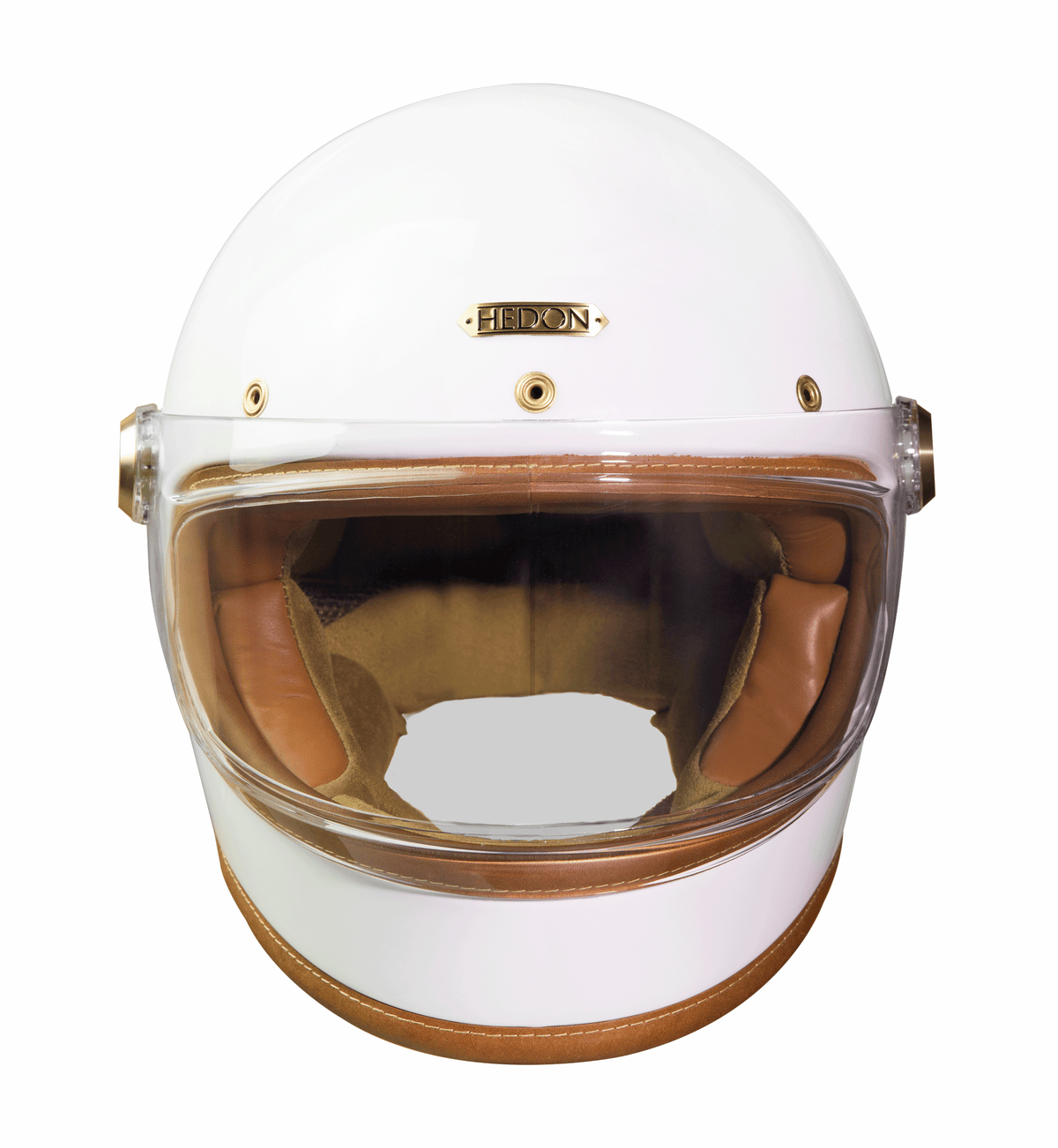Hedon Heroine Racer 2.0 ECE 22.06 Full Face Motorcycle Helmet - Knight White - Salt Flats Clothing