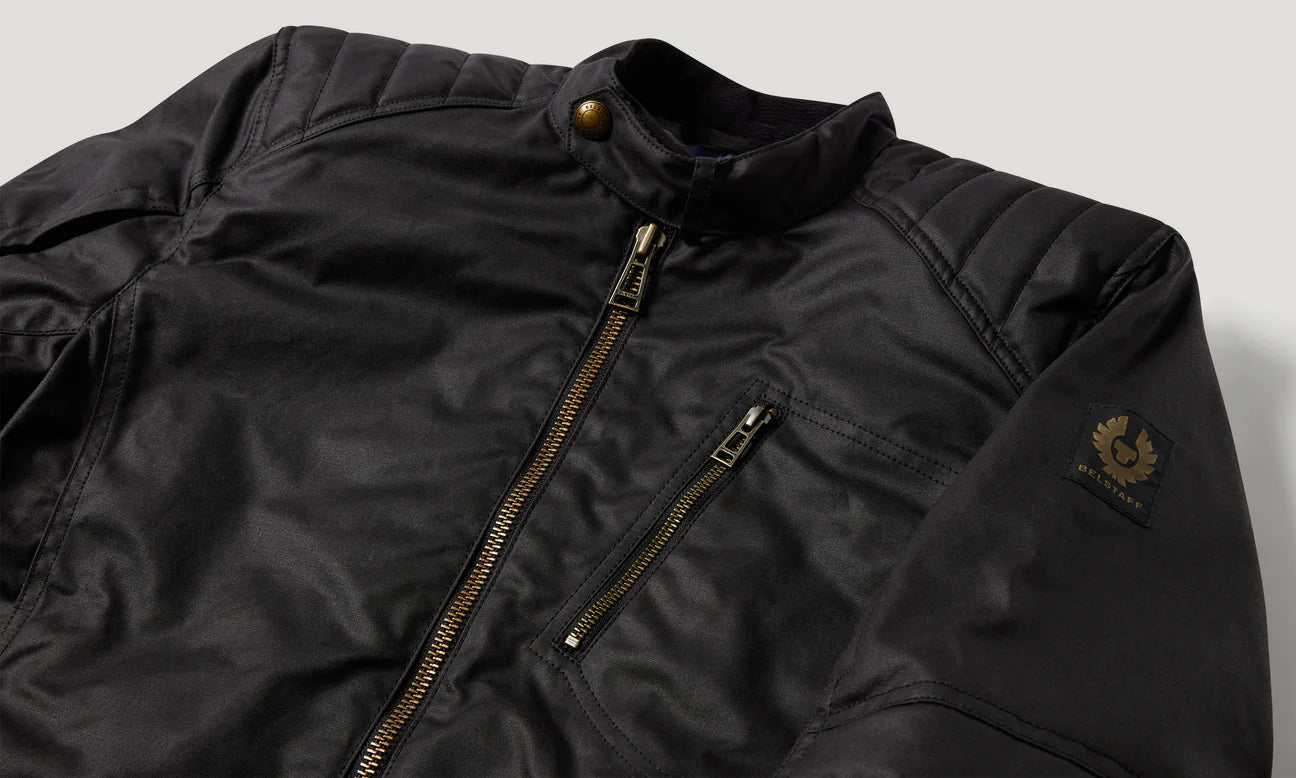 Belstaff Humber Ultracore Waxed Cotton Men's Jacket - Black - Salt Flats Clothing