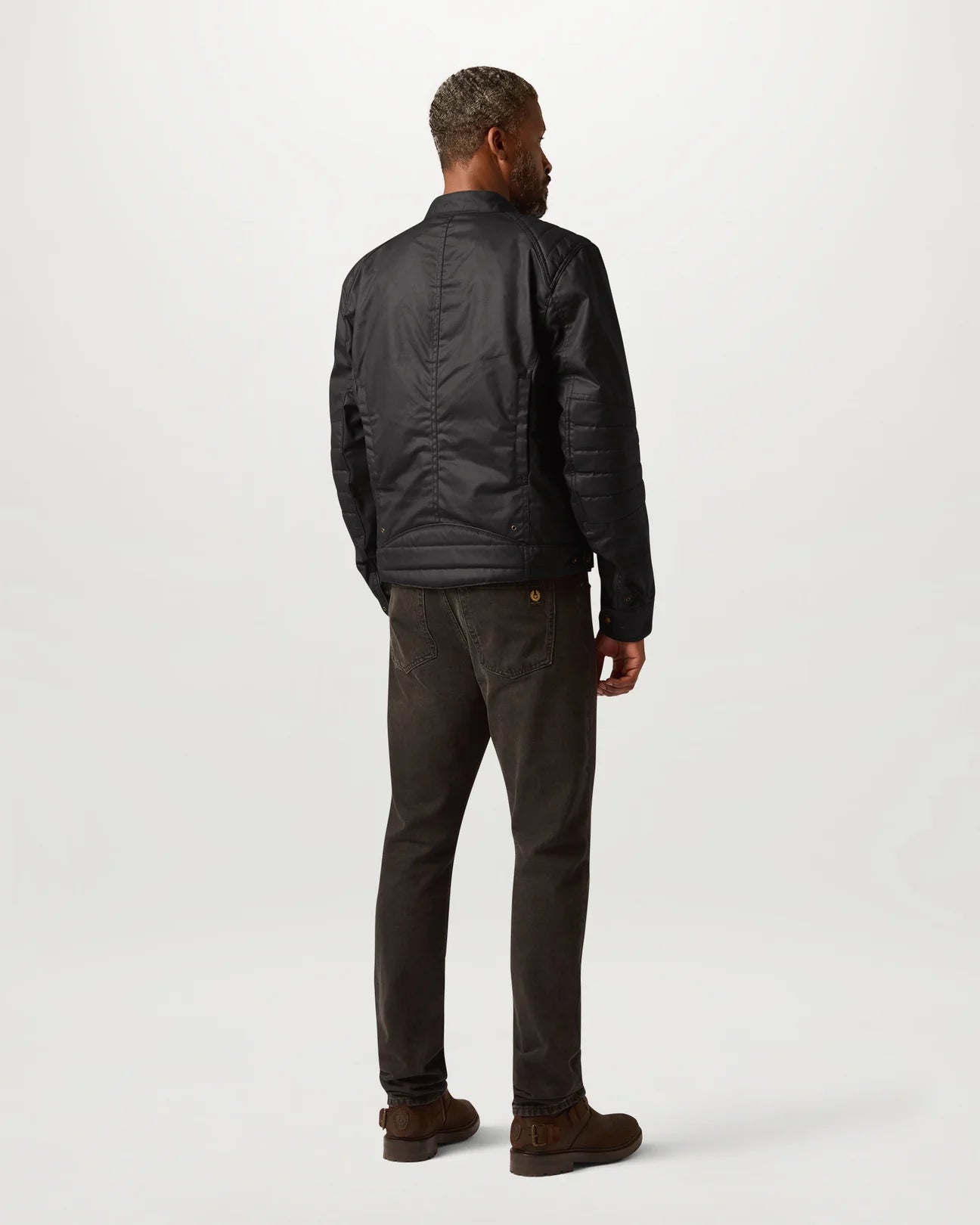 Belstaff Humber Ultracore Waxed Cotton Men's Jacket - Black - Salt Flats Clothing