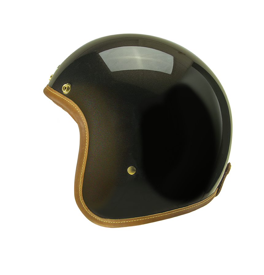 Hedon Hedonist ECE 06 Open Face Motorcycle Helmet - Macadamia - Salt Flats Clothing