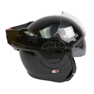ByCity 180 Tech Full Face Flip Helmet - Gloss Black R22.06 - Salt Flats Clothing