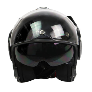 ByCity 180 Tech Full Face Flip Helmet - Gloss Black R22.06 - Salt Flats Clothing