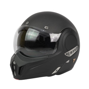 ByCity 180 Tech Full Face Flip Helmet - Carbon R22.06 - Salt Flats Clothing