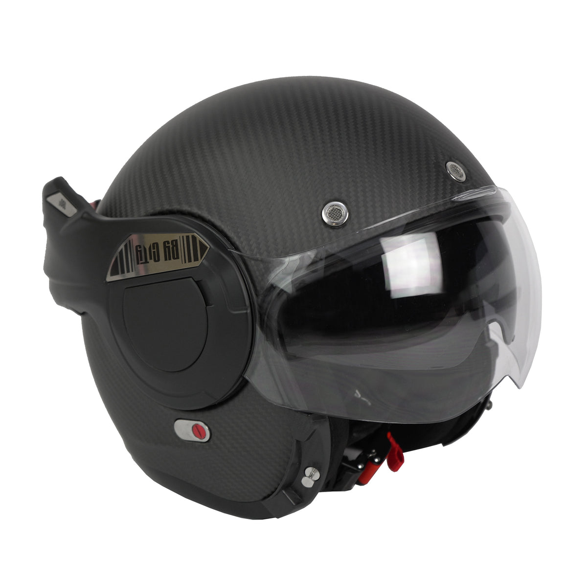 ByCity 180 Tech Full Face Flip Helmet - Carbon R22.06 - Salt Flats Clothing