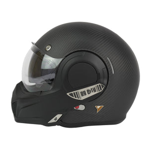 ByCity 180 Tech Full Face Flip Helmet - Carbon R22.06 - Salt Flats Clothing