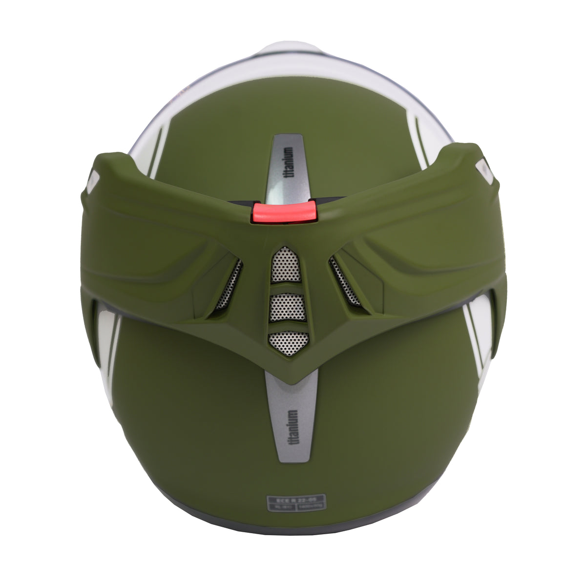 ByCity 180 Tech Full Face Flip Helmet - Green R22.06 - Salt Flats Clothing